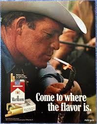 1972 Marlboro Cigarettes Ad This Is For The Advertisement Only Not The Product S Shown 13 25 X 10 25 Excellent Con Marlboro Marlboro Cowboy Marlboro Man