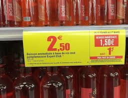 Le Vin Le Moins Cher De L Annee Pour Intermarche Distribution Rayon Boissons