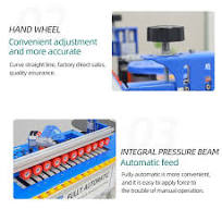Automatic Mini Wood-Based Panels Edge Banding Machine for Carpentry Tools  PLC Motor Controlled Scraping Gluing MDF Production