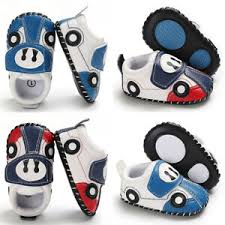 Details About Toddler Baby Girls Boy Cartoon Car Walking Shoes Crib Casual Shoes Size 11 13