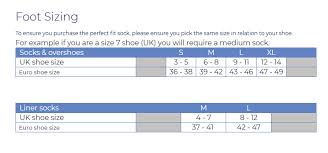 Sealskinz Gloves Socks And Hats Size Chart