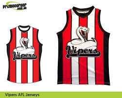 Vipers Afl Jumpers Http Promocorner Com Au Afl Custom Uniforms Sports Shirts Custom Uniform Custom Clothes
