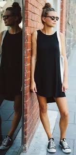 Updated How To Wear Converse 11 Converse Outfit Ideas Dress With Converse Fashion Cute Lazy Day Outfits