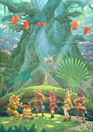 trials of mana key art 聖剣伝説3 イラスト ポケモン イラスト