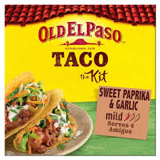 We did not find results for: Old El Paso Sweet Paprika Garlic Taco Kit With Shells Ocado