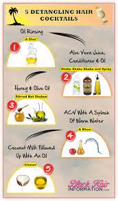 This detangler is perfect for ladies who just colored their hair, but great for your natural hair as well. Five Detangling Cocktails To Make Wash Day A Breeze Hair Detangler Natural Hair Styles Natural Hair Inspiration