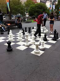 Playing Chess At The Front Of The State Library Melbourne Victoria Melbourne Melbourne Victoria Victoria