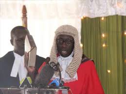 Justice ouko william okello appearing before the judicial service commission (jsc) panel. Work At Home Judge Takes Up Gardening