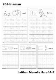 Dari huruf alif hingga huruf ya beserta contoh nya. Belajar Menulis Menebalkan Huruf Abjad A Z Bahasa Indonesia Pdf Semesta Ibu