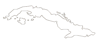 Cuba map coloring page source : Pin On Cuba