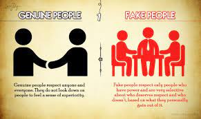 Maybe you would like to learn more about one of these? 8 Differences Between Genuine And Fake People