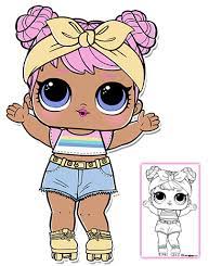 Click To Download Coloring Sheet Lol Dolls Coloring Pages Cute Drawings