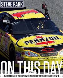 Southern california is usually warm and dry. Nascar On Nbc 18 Years Ago Today In The First Race Following Dale Earnhardt S Death Steve Park Won At Rockingham Speedway Driving For Earnhardt S Team Dei Park Celebrated By Waving