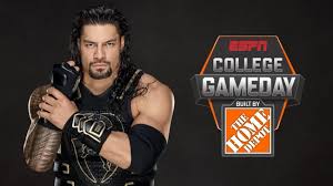 Cagematch » wrestlers database » roman reigns. Roman Reigns College Gameday Picker This Saturday On Espn Wwe News And Results Raw And Smackdown Results Impact News Roh News