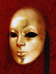 Volto Gold Gold Mask Carnival Masks Masks Masquerade