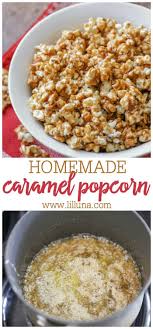 Homemade Caramel Popcorn No Corn Syrup Lil Luna Recipe Caramel Popcorn Homemade Caramel Popcorn Homemade Caramel