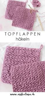 Topflappen für die küche sind von verschiedenen arten undgrößen. Topflappen Mit Jasmin Muster Hakeln Ars Textura Diy Blog