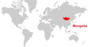 Mongolia Map And Satellite Image