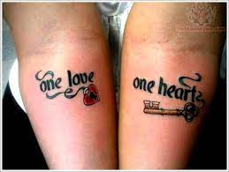 This is the reason why i advise to not to choose wrist for quote tattoos. 55 Cute Couple Tattoos Ideas