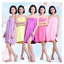 Trouver le meilleur prix peignoir microfibre femme est votre rêve ? Femme Serviette De Bain Peignoir Robe En Microfibre Doux Pr Salle De Bain Plage