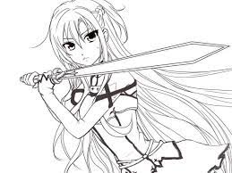 Maybe you would like to learn more about one of these? Warrior Anime Girl Coloring Pages Novocom Top