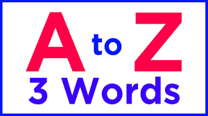 To use any of the alphabet videos click on the. Download Learn A To Z 3 Words Words From Each Alphabet A To Z Learn The Alphabet With Characters Abcd In Mp4 And 3gp Codedwap