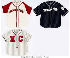 Enjoy a short film narrated by hall of famer joe morgan called, something to cheer about: Negro League Ebbets Field Flannels Replica Jerseys Lot Of 3 Lot 44174 Heritage Auctions