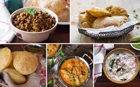 The pout, the face, the chhole bhature. 6 Mouth Watering Puri Gravy Raita Combinations For Your Weekend Brunch By Archana S Kitchen