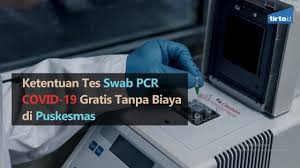 Ketentuan Tes Swab Pcr Covid 19 Gratis Tanpa Biaya Di Puskesmas Tirto Kilat Youtube