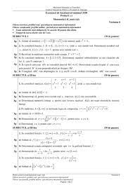 00:36:01 model oficial de bacalaureat 2020, la matematica, stiinte ale naturii. Bac 2020 Subiecte Si Bareme Edu Proba E C Matematica Si Istorie Din 24 06 2020 Jitaruionelblog Pregatire Bac Si Evaluarea Nationala 2021 La Matematica Si Alte Materii Materiale Lectii Formule Exercitii Rezolvate Matematica