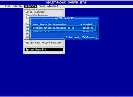 Before proceeding on, you need to check whether your computer has enabled virtualization windows 10. Hp Workstation Pcs Hp Bios Virtualization Technology Hp Customer Support