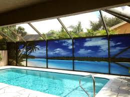 Private Screens Pool Screen Enclosure Outdoor Pool Decor Backyard Pool