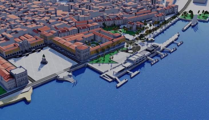 Resultado de imagem para novo projeto para o cais do sodré lisboa fotos"