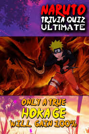 The ultimate 'naruto' test trivia quiz quiz #239,399. Ultimate Naruto Trivia Quiz Ultimate Naruto Trivia Quiz Trivia