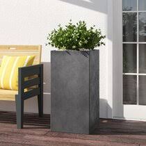 Our choice of contemporary materials include composite, clay, steel, fibreglass and metal. Plant Pots Garden Planters Flower Pots You Ll Love