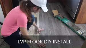 Waterproof Vinyl Plank Lvp Flooring Installation Youtube