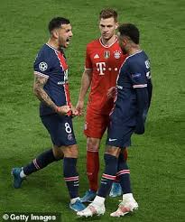 Joshua walter kimmich (german pronunciation: Neymar Claims That Fett Inspired Him To Celebrate Wildly On Joshua Kimich S Face After Psg Had Bayern Out News Chant Uk