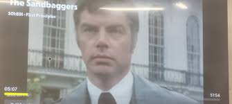 Who is the character in the Sandbaggers TV series?