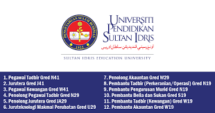 Iklan jawatan kosong sektor kesihataniklan jawatan kosong sektor kesihatan 2021. Jawatan Kosong Di Universiti Pendidikan Sultan Idris Upsi Kelayakan Spm Diploma Ijazah Ejawatankini Com
