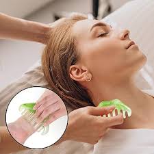 Amazon.com: WLLHYF 2 Pcs Jade Massage Combs, Natural Stone Guasha Scraping  Scalp Comb Facial Massage Tool Multi-Functional Handheld Head Massage Comb  for Head Caring Body Relaxing : Health & Household