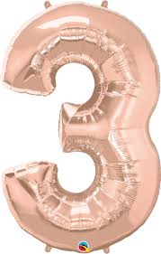 Download Rose Gold Number Number Three Gold Foil Balloon Png Image With No Background Pngkey Com Using search and advanced filtering on pngkey is.