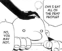 Check spelling or type a new query. Reasons To Read The Fma Manga Gluttony Is Disturbingly Cute