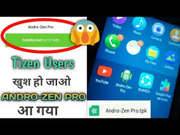 How To Download Androzen Pro And Install On Tizen Devices Z1 Z2 Z3 Z4 Andro Zen Pro Download Link Youtube