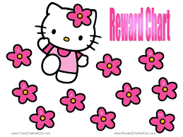 Hello Kitty Reward Chart Toddler Potty Training Potty
