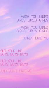 Enjoy anime girls wallpapers in hd quality on customized new tab page. I Wish You Liked Girls Abbey Glover Song Artists Wish Lyrics