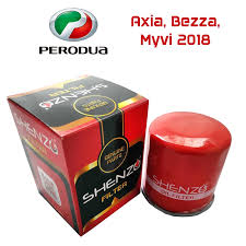 Genuine perodua oil filter for axia & bezza via. For Perodua Axia Bezza Myvi 2018 Shenzo High Flow Oil Filter Shenzo Racing Oil