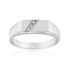 Sterling silver jewelry since 2001, silvershake.com has been producing the very best in 925 gemstone silver jewelry. Sterling Silver X3 Diamond Set Gents Ring 61250156 Jewellery Shiels Jewellers