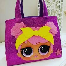 Lol Bag Lolsurprise Borsa Lol Lolbag Lol Party Com Imagens Bolsinha De Eva Trabalhos Manuais E V A Artesanato