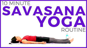 10 Minute Yoga For Relaxation Savasana Yoga Meditation Sarah Beth Yoga Youtube