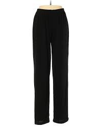 Details About Carolyn Strauss Women Black Casual Pants Sm Petite